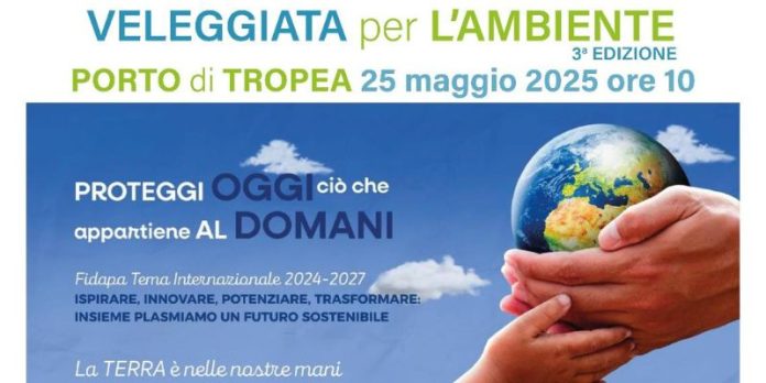 Fidapa e AMI uniscono le forze il 25 maggio, a Tropea la Veleggiata per l'Ambiente 2025