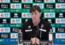 Mignani: “Il Cosenza farà la sua partita ma noi vogliamo i playoff” Il tecnico del Cesena Mignani in conferenza stampa