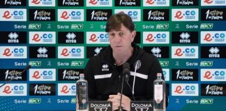 Mignani: “Il Cosenza farà la sua partita ma noi vogliamo i playoff” Il tecnico del Cesena Mignani in conferenza stampa