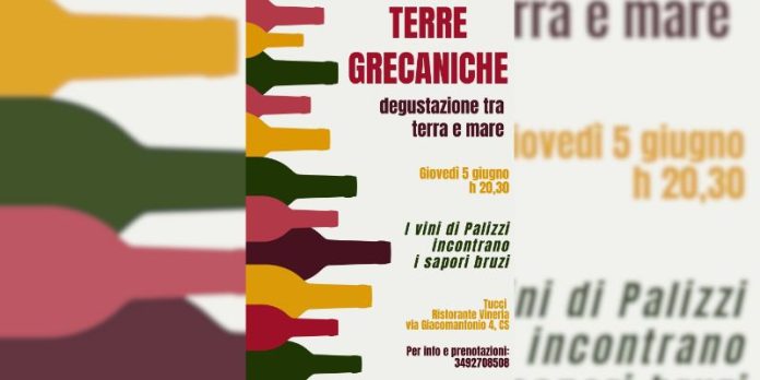 Incontri con i vignaioli alla vineria Tucci arriva Terre Grecaniche