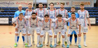 Futsal, la Pirossigeno Cosenza cade a Pomezia: si complicano i piani salvezza La Pirossigeno Cosenza scesa in campo al PalaLavinium (1)