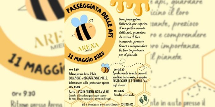 Montalto Uffugo (CS) Nel Regno delle Api – Passeggiata Letteraria tra Natura, Poesia e Miele