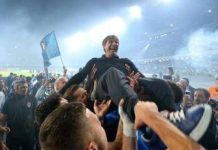 Napoli, festa scudetto: lunedì sfilata con bus scoperto per salutare i tifosi