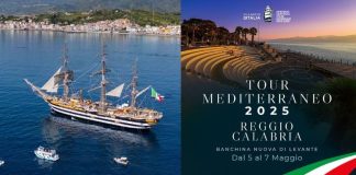 “Amerigo Vespucci”, Reggio Calabria accoglie lo storico veliero "Amerigo Vespucci", Reggio Calabria accoglie lo storico veliero