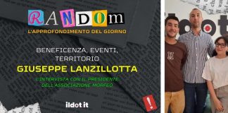 A ‘Random’ si parla di associazionismo con Giuseppe Lanzillotta (Associazione Morfeo) Random con Giuseppe Lanzillotta dell'Associazione Morfeo