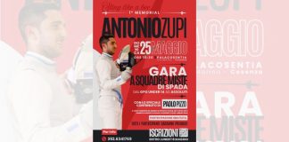 Scherma: Cosenza ospita il 1° Memorial Antonio Zupi
