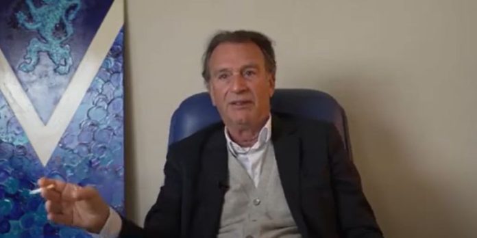 Il presidente del Brescia, Cellino