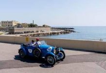 1000 miglia, rotta su Parma dopo accademia navale Livorno