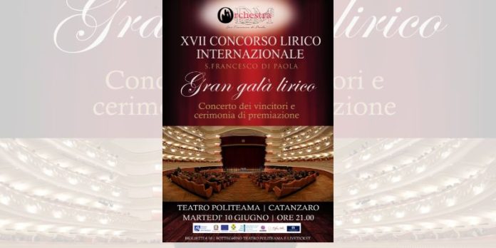 Al via il XVII Concorso Lirico Internazionale San Francesco di Paola