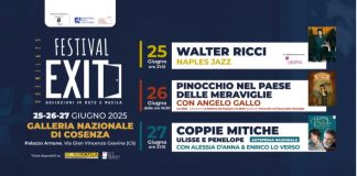 EXIT – Deviazioni in arte e musica: a Cosenza i primi tre appuntamenti EXIT – Deviazioni in arte e musica, a Cosenza i primi tre appuntamenti