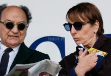Cosenza Calcio: “Qualcuno è impegnato a boicottare la nostra campagna marketing” Il patron Guarascio e l'amministratrice Scalise (foto Francesco Farina)