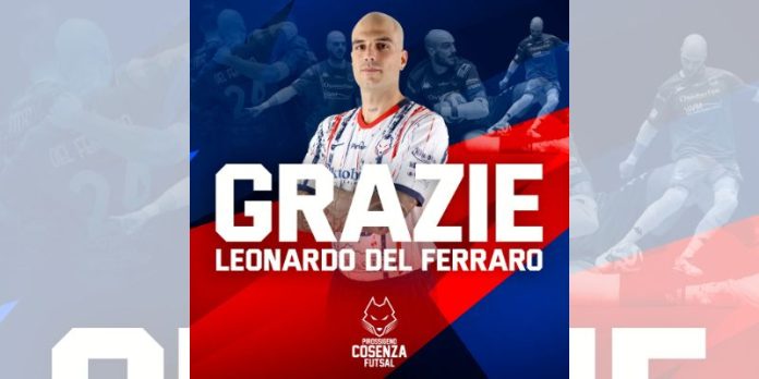 Leonardo del Ferraro lascia la Pirossigeno Cosenza