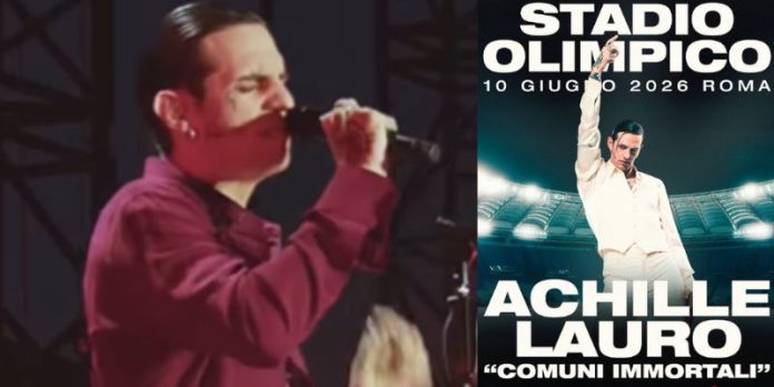 Achille Lauro sbanca al Circo Massimo e annuncia l'Olimpico 2026