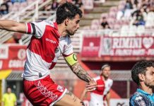 Calciomercato, il Cosenza punta Langella del Rimini Christian Langella (foto pagina Facebook Rimini FC)