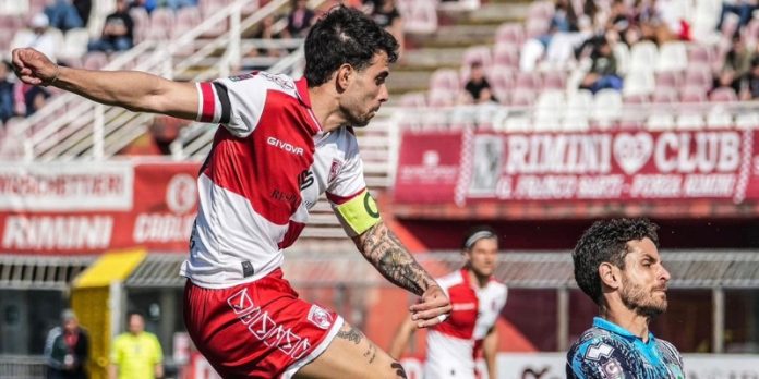 Christian Langella (foto pagina Facebook Rimini FC)