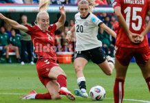 Europeo femminile: Schüller decisiva per la sua Germania contro la Danimarca Europeo femminile Schüller decisiva per la sua Germania contro la Danimarca (Foto: Francesco Farina)