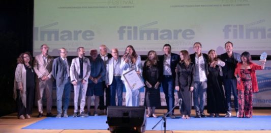 Giò Di Sarno con i premiati e gli ospiti