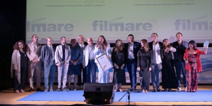Giò Di Sarno con i premiati e gli ospiti