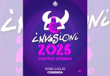 Invasioni 2025 – Vortice Urbano: un’esplosione di creatività pronta a travolgere Cosenza Invasioni 2025 Vortice Urbano