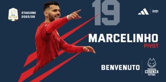Futsal, colpaccio Pirossigeno Cosenza: il nuovo pivot è Marcelinho Marcelinho nuovo pivot della Pirossigeno Cosenza