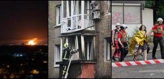 Massiccio attacco russo a Kiev, 2 morti. Zelensky: “Risposta dura a raid Mosca”