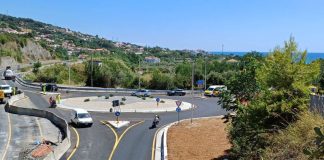 Ultimata la prima fase dei lavori per la rotatoria nei pressi dello svincolo per Cirella Rotatoria Cirella di Diamante