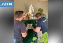 Scoperta dalla Polizia droga nascosta in statue della Madonna (VIDEO)