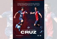 Soccer Montalto: Manuel Cruz ancora in rossoblù