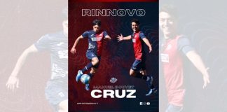 Soccer Montalto: Manuel Cruz ancora in rossoblù