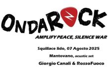 Squillace (CZ), “Amplify Peace, Silent War”: la musica di Ondarock 2025 alza la voce contro la guerra