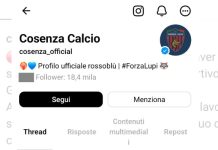 “Non sapevo di essere su Threads”, nuovo capitolo della tragicommedia Cosenza Calcio Threads Cosenza Calcio