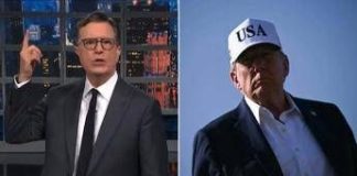 “Trump, fottiti”: Colbert contro il presidente, l’attacco dal Late Show