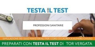 Università Tor Vergata, con ‘Testa il Test’ una simulazione utile per chi vuole intraprendere le Professioni sanitarie