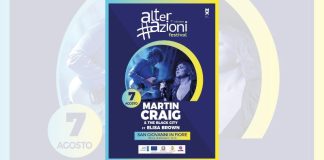 AlterAzioni, a San Giovanni in Fiore giovedì 7 agosto arriva Martin Craig