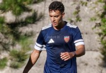Il Cosenza tiene fuori Rizzo Pinna a Monopoli: decisione legata al mercato Andrea Rizzo Pinna (foto Francesco Farina)