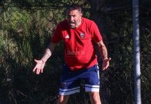 Buscè nel post Monopoli-Cosenza: “Servono rinforzi, rosa deficitaria” Antonio Buscè (foto Michele De Marco)