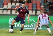 Cosenza-Salernitana 1-2: il tabellino del match Cannavò durante Cosenza-Salernitana (foto Michele De Marco)