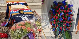 Cosenza, l’ultimo commosso saluto a Padre Fedele Cosenza, l'ultimo commosso saluto rossoblù a Padre Fedele