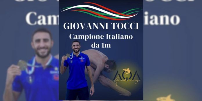 Giovanni Tocci conquista l’oro ai Campionati Italiani Assoluti Estivi