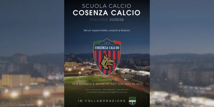 Nasce la Scuola Calcio del Cosenza
