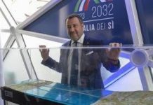 Ponte sullo Stretto, Salvini: “Intestarlo a Berlusconi? E’ un grande ma ha già Malpensa”