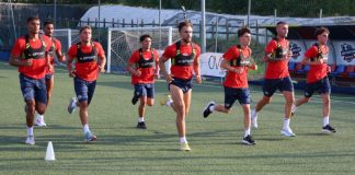 Primo giorno di preparazione pre-campionato per la Soccer Montalto Primo giorno di preparazione pre-campionato per la Soccer Montalto