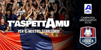 T’aspettAmu: via alla campagna abbonamenti 2025/2026 della Pirossigeno Cosenza Campagna Abbonamenti Pirossigeno Cosenza