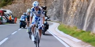Ciclismo, Vuelta: Vine primeggia nella decima tappa staccando tutti in fuga