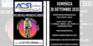 Ciclismo: si rinnova l’appuntamento del Giro della Provincia di Cosenza