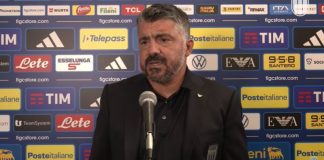 Italia-Estonia 5-0, Gattuso: “Abbiamo l’obiettivo di far felice la gente” Gennaro Gattuso Ct della Nazionale Italiana di Calcio Italia