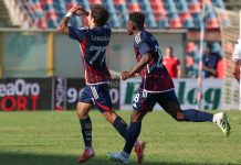 Cosenza-Catania 4-1: le pagelle. Langella prende per mano i rossoblù Langella, migliore in campo di Cosenza-Catania (foto Michele De Marco)