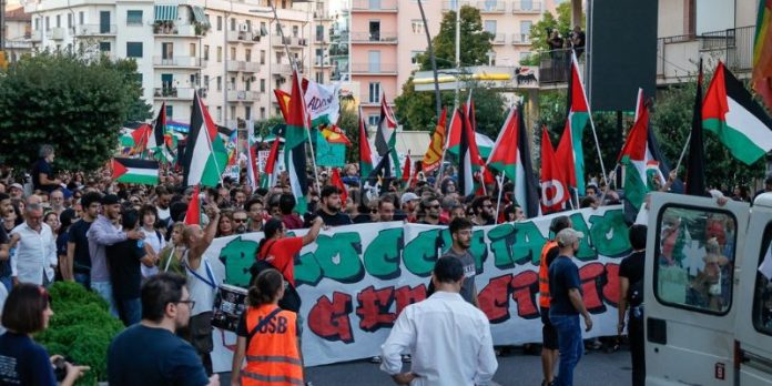 Manifestazione Cosenza pro Palestina Manifestazione Cosenza pro Palestina