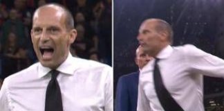 Milan-Bologna, Allegri espulso ‘senza giacca’: cosa è successo