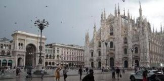 Ondata di maltempo sull’Italia: piogge intense a Milano, a Savona esonda il Bormida